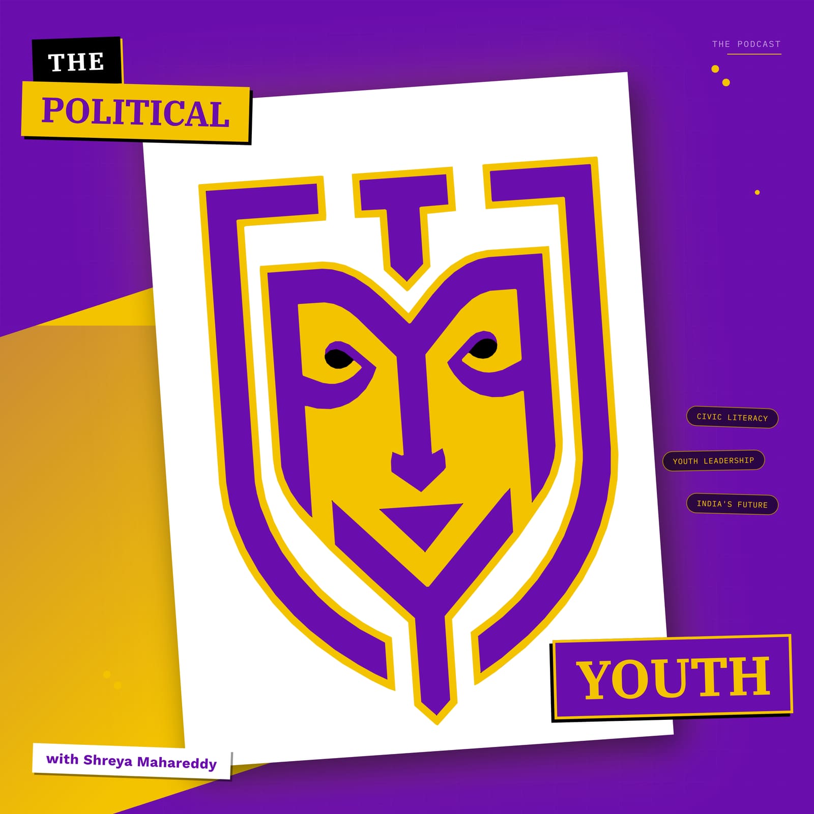 The Political Youth podcast cover art